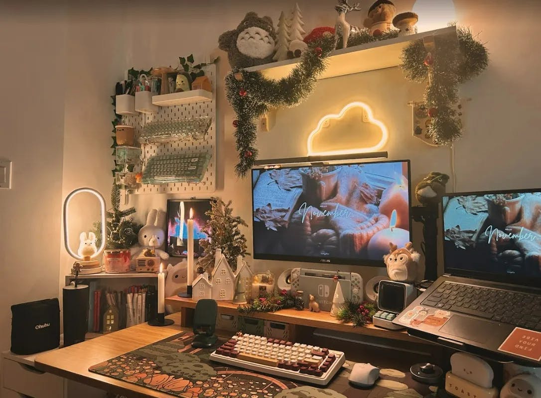 Desk Set Up (December 2023)