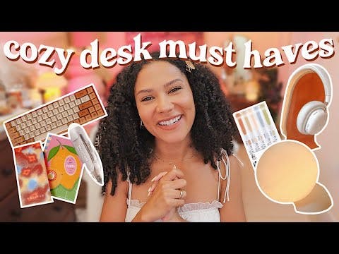 Cozy Desk Must Haves